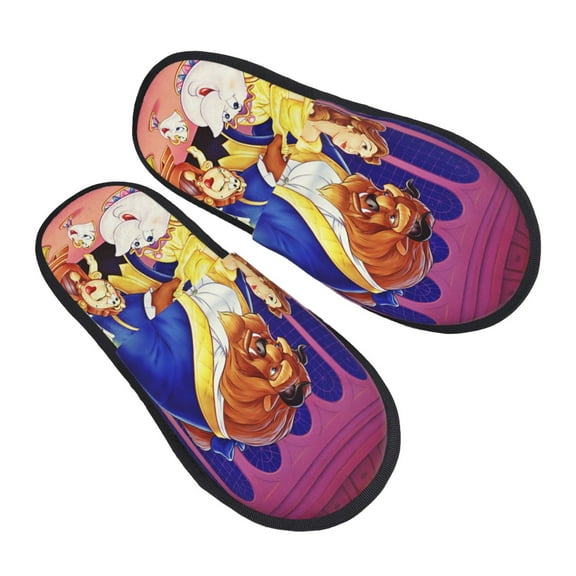 Beauty The Be-as Slippers for Women Men Cotton Home Slippers Soft Fleece for Indoor Outdoor