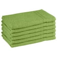 thumbnail image 1 of Beauty Threadz Towels 100 % Cotton Large Hand Towel Set - Multipurpose Bathroom Towels for Hand, Face, Gym, Salon and Spa (6 Pack, Jade Green - 16 x 28 Inches 400 GSM), 1 of 7