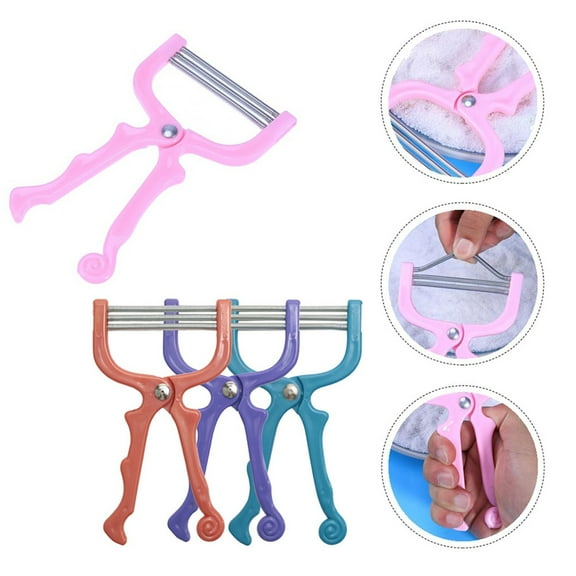 Beauty Tools 2 Facial Hair Remover Epilator Set for Gentle Spring Threading Tool with 2 for Easy Facial Hair Removal