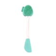 thumbnail image 1 of Beauty Tools Beauty Innovator 2 In 1 Double Ended Silicone Face Cleansing Brush for Cleaning Massage and Facial Beauty Tool, 6.3×0.91 in, Green-B, 1 of 7