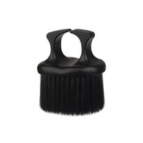 Beauty Tools Brush For Barbers Natural Boar Brush Grooming Tool Soft Barber Brush Ergonomic Finger Ring Handle Mustache Combs Barbering Solution
