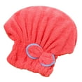 thumbnail image 1 of Beauty Tools Cap Coral Hair Headscarf Absorbent Quick-drying Shower Cap for Effortless Drying, 1 of 2