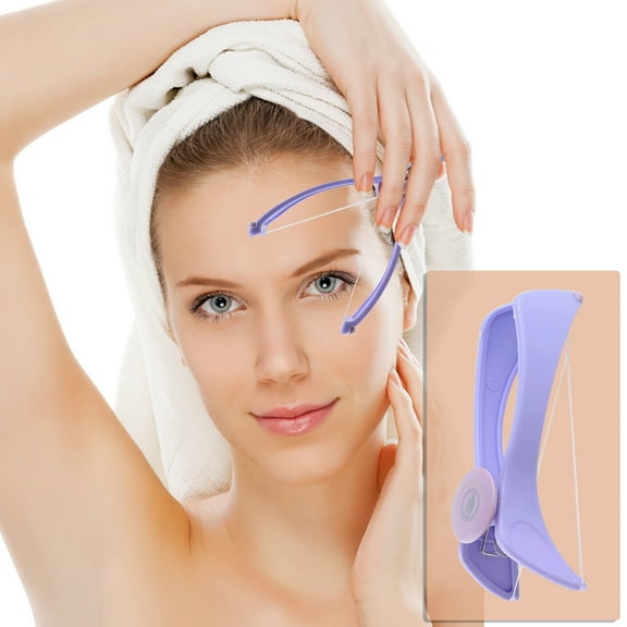Beauty Tools Epilator Facial Epilator Manual Hair Removal Hair Plucking Easy Hair Removal with Thread Technology Eyebrows Chin Female Beard Men and Women Body