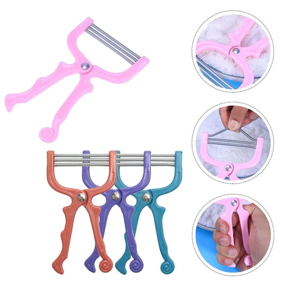 Beauty Tools Facial Hair Remover Set 2 Pcs Spring Threading Epilator for Hair Removal Gentle Manual Face Hair Tool Spa Grade Self-Care