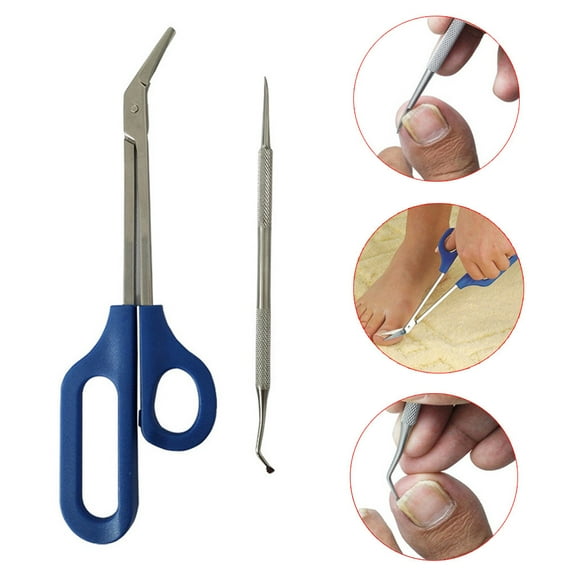 Beauty Tools Long Toenail Care Nail Ergonomic Handle Pedicure Scissors Toe Grooming Tools
