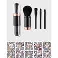 thumbnail image 1 of Beauty Tools Makeup Brush 4-in-1 Retractable Brush Eye Brush Set Convenient Multi-color Option, 1 of 8