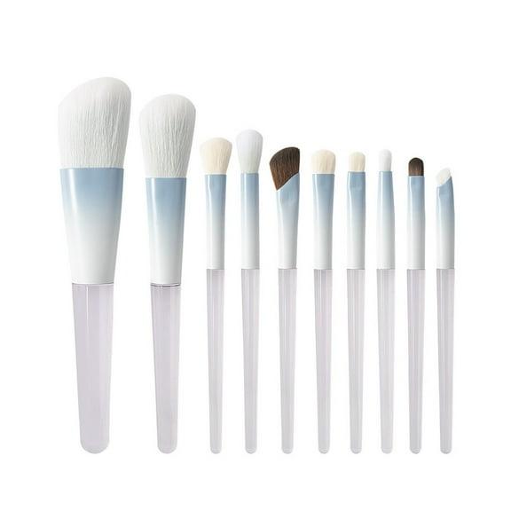 Beauty Tools Makeup Brush Set for Foundation Blending Powder Application and Contouring Techniques - 10 Unique Brushes Designed for Makeup Finish 10PCS