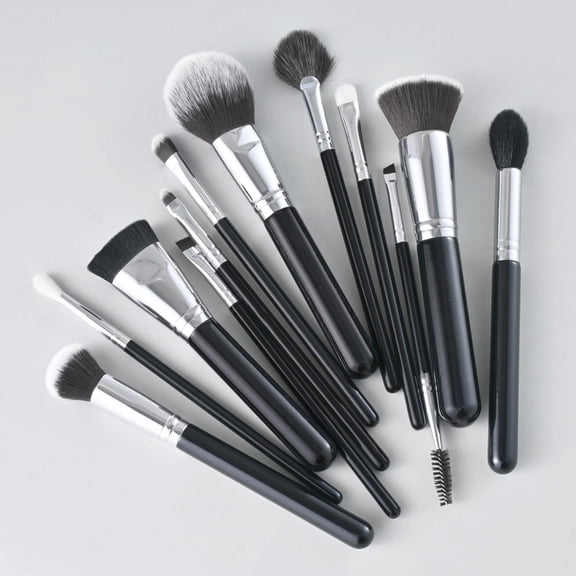 Beauty Tools Makeup Brush Set for Face Kit for Blending and Application Soft Brushes for Appearance 12PCS