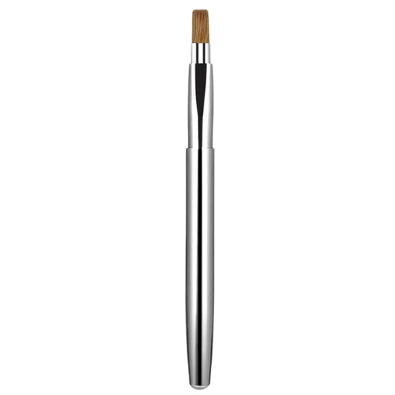 Beauty Tools Retractable Lip Brush Cosmetic Tool Compact Portable Metal Lip Brush Makeup Brush Flexible Lipstick Lip Gloss Applicator Brush Makeup Tools Beauty Clearance