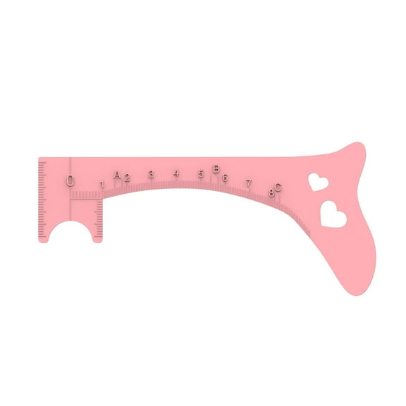 Silicone Eyebrow Ruler Stencil Tool For Precise Lash Lip Makeup Application Easy Use Cosmetic