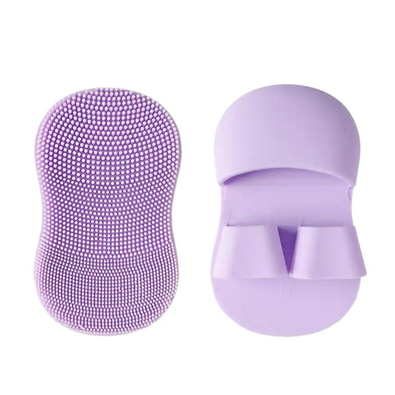 Beauty Tools Silicone Finger Facial Cleansing Brush Mini Soft Handheld Silicone Face Scrubber Exfoliator for Gentle Cleansing and Massaging Skin