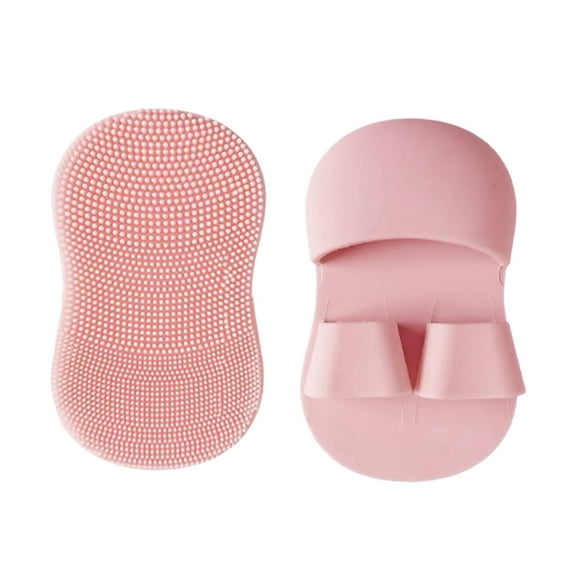 Beauty Tools Silicone Finger Facial Cleansing Brush Mini Soft Handheld Scrubber Gentle Exfoliator for Pore Cleansing and Massaging Skin
