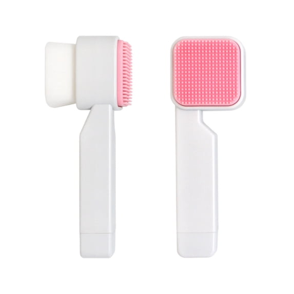 Beauty Tools Soft Double Face Washing Brush Gentle Cleansing Facial Tool for Deep Cleaning - Accessory for Facial Care