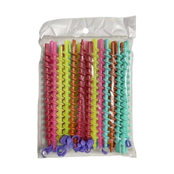 Beauty Tools Spiral Hair Curling Rods Set for Long Lasting Curls Heatless Hair Rollers Cold Perm Rods for Styling and Volume - 26-Piece Hair Styling Kit for Salon-Quality Results