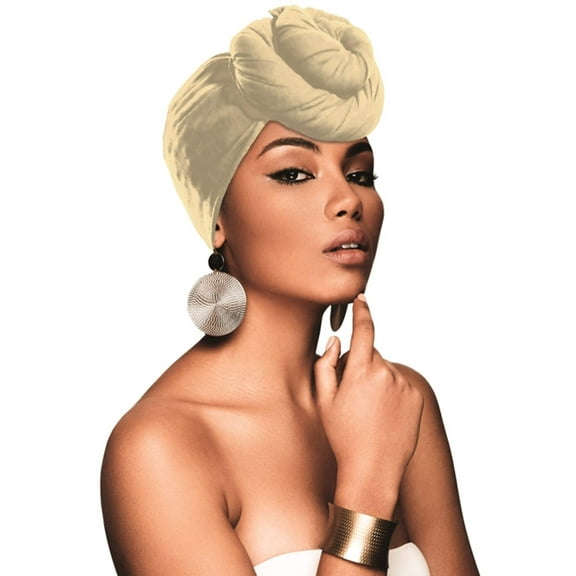 Beauty Town Crinkle Head Wrap Scarf