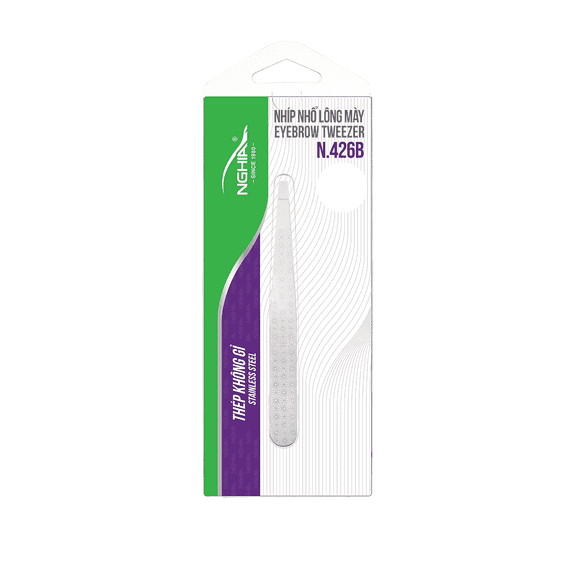 Beauty Tweezer N-426B (Stainless Steel)