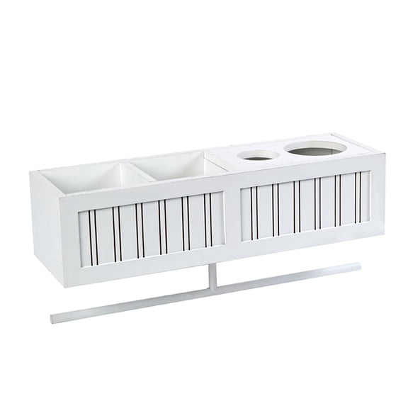 Beauty Wall Shelf with Towel Bar