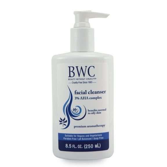 Beauty Without Cruelty Facial Cleanser 3% Aha Complex 8.5 fl oz Liquid