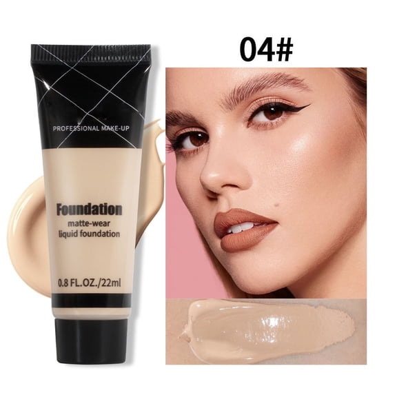 Beauty and Personal Care Makeup Face Matte Foundationss Waterproof Hard To Take Off Makeup Oil Control Moisturizing Light Fulls Coverage Foundationss