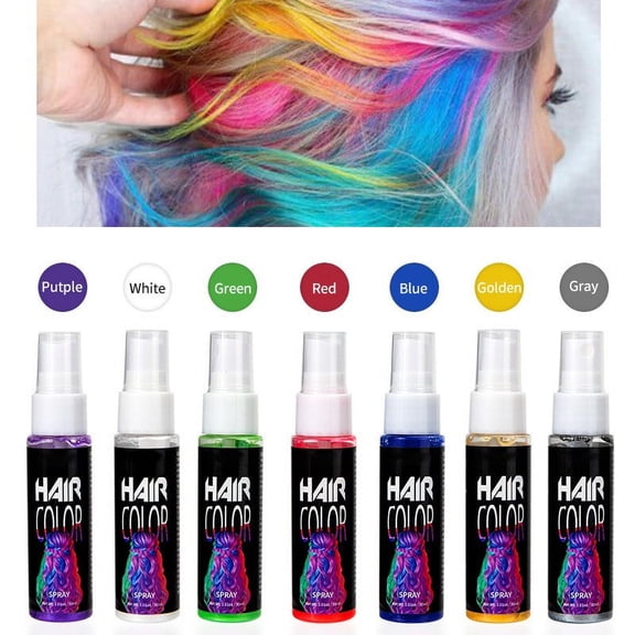 Beauty and Personal Care One-off Hair Spray Dyeing Complementary Color Dyeing Solid Milk Gray Hair Dyes
