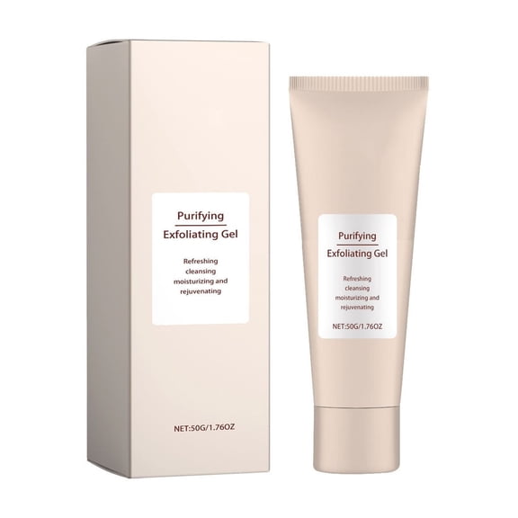 Beauty and Personal Care Purifying Exfoliating Gel Blackhead Remover Face And Body Exfoliating Scrub Gel Cleansing Hydrating Facial Exfoliator 50g