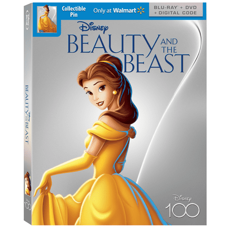 Beauty and The Beast - Disney100 Edition Walmart Exclusive (Blu-ray + DVD + Digital Code)