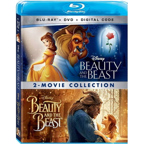 Beauty and the Beast (1991) / Beauty and the Beast (2017) (Blu-ray + DVD + Digital Code)