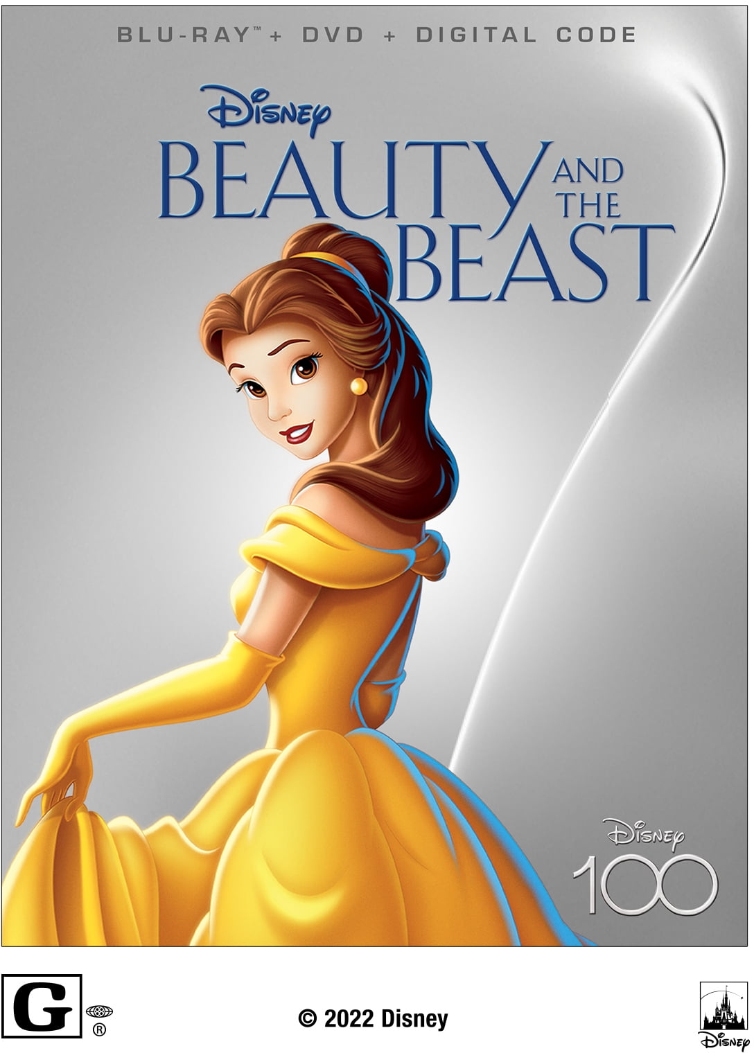 DISNEY Beauty and the Beast (25th Anniversary) (Blu-ray + DVD + Digital Code)