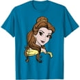 thumbnail image 1 of Beauty and the Beast Belle Ballgown Portrait DTG Print Unisex T-Shirt, 1 of 5