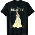 thumbnail image 1 of Beauty and the Beast Belle His Beauty Vintage Frame DTG Print Unisex T-Shirt,Black Color,Size 5XL, 1 of 5