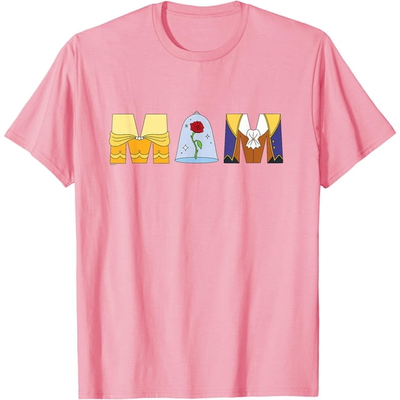 Beauty and the Beast Belle Mother’s Day Birthday Mom DTG Print Unisex T-Shirt