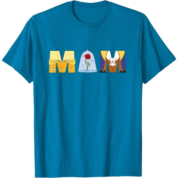 Beauty and the Beast Belle Mother’s Day Birthday Mom DTG Print Unisex T-Shirt