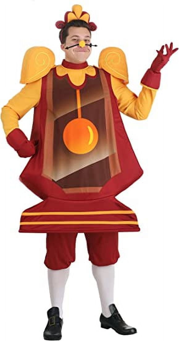 Beauty and the Beast Cogsworth Costume for Men