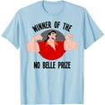 thumbnail image 1 of Beauty and the Beast Gaston Winner No Belle Prize DTG Print Unisex T-Shirt,Light Blue Color,Size 3XL, 1 of 5