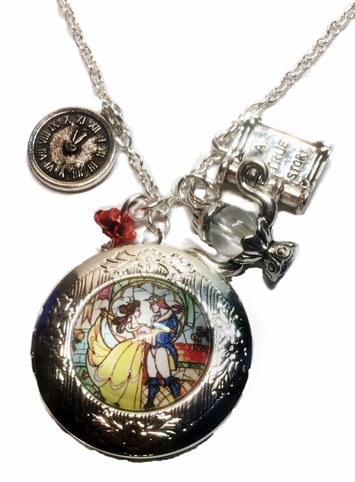 Beauty and the Beast Necklace Jewelry Collection