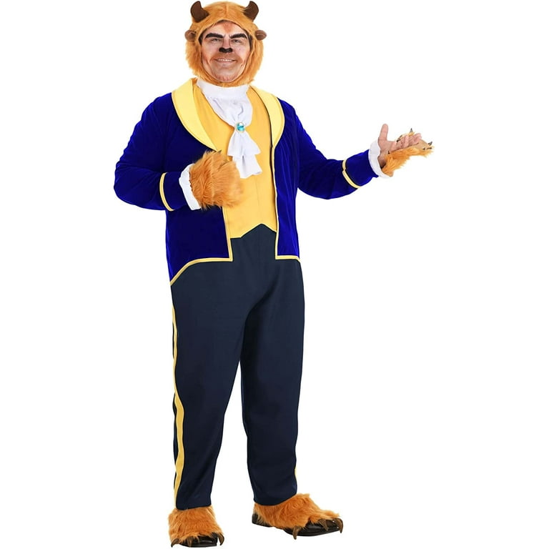 Beauty and the Beast Plus Size Beast Costume for Men Walmart