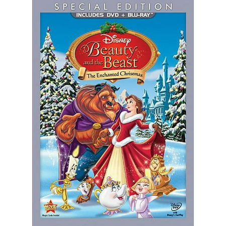 Pre-Owned Beauty and the Beast: The Enchanted Christmas Special Edition (Two-Disc Blu-ray / DVD in Packaging)