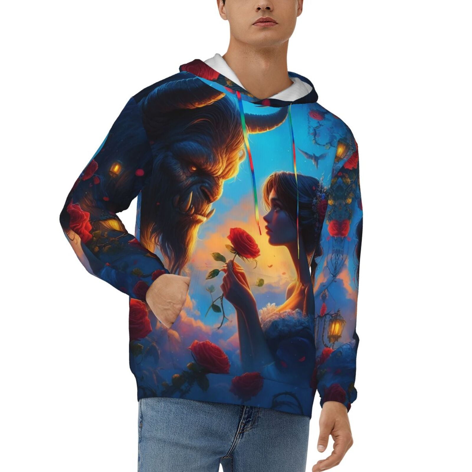 Yihaojia Halloween Ghost Sweatshirt - Women's Long Sleeve Pullover, Spooky Season Graphic Tee - View #7