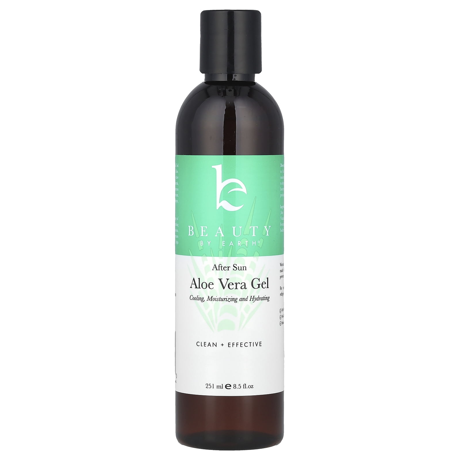 Customer reviews for Beauty by Earth Aloe Vera Gel - Made with Organic Aloe  Vera, After Sun Lotion, Sunburn Relief, Aloe Gel is Best for Face, Hair (1  Pack) | Walmart.com