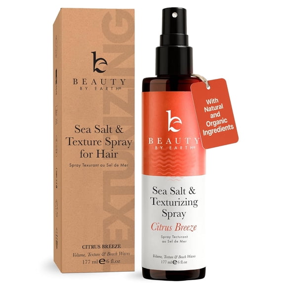 Beauty by Earth - Sea Salt Spray for Hair Men & Women - Beach Waves Spray Hair Texturizer
