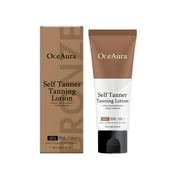 Beauty by Earth Self Tanner, Natural & Organic Ingredients, Moisturizing Self Tanning Lotion, Natural Glow, Streak-Free Fake Tan, Medium to Dark