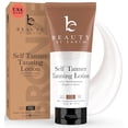 thumbnail image 1 of Beauty by Earth Self Tanner - Made with Organic Aloe Vera & Shea Butter, Sunless Tanning Lotion and Bronzer Buildable Light, Medium or Dark for Natural Looking Fake Tan, 1 Pack, 1 of 10