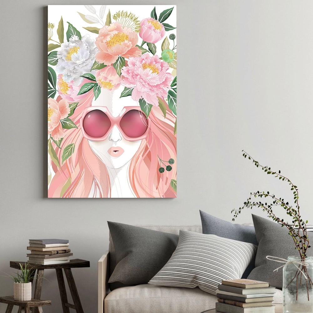 Beauty from Within Flowerhead -14"x14" Canvas Artwork 20 x 30