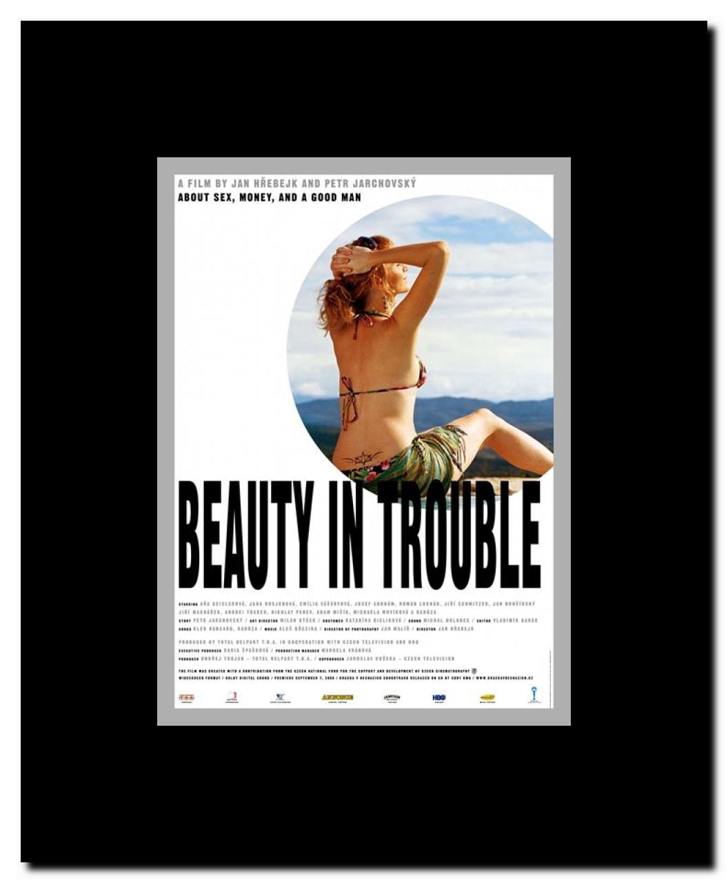 Beauty in Trouble Framed Movie Poster