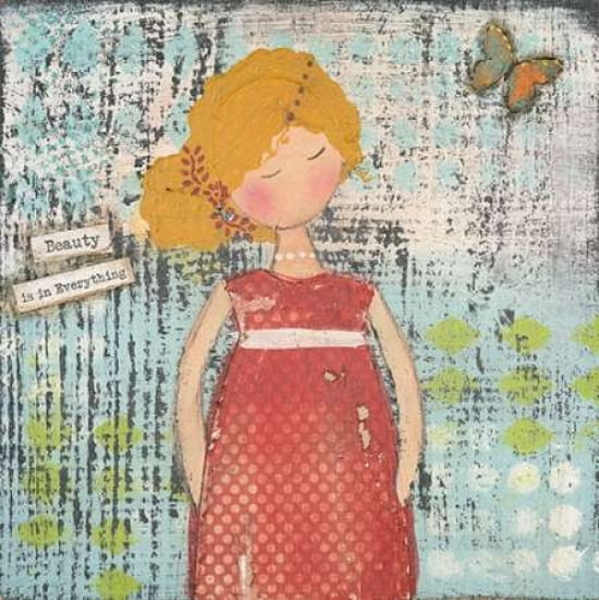 Beauty is in Everything Canvas Art - Cassandra Cushman (24 x 24)
