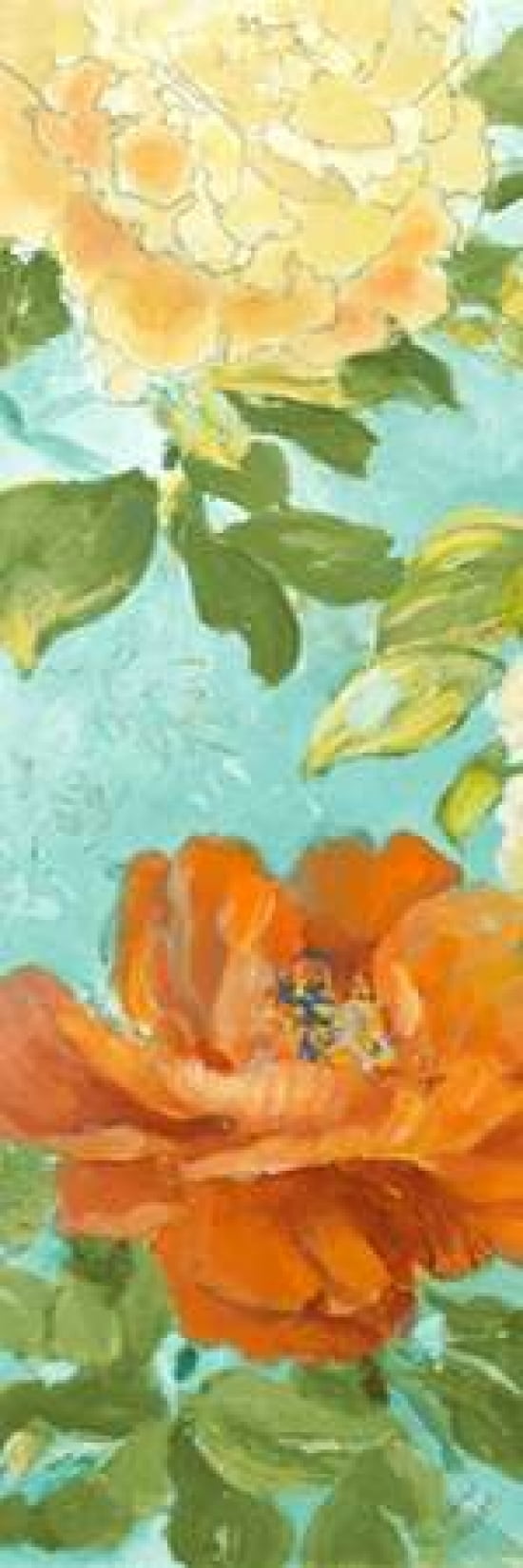 Beauty of the Blossom Panel II Canvas Art - Lanie Loreth (12 x 36)