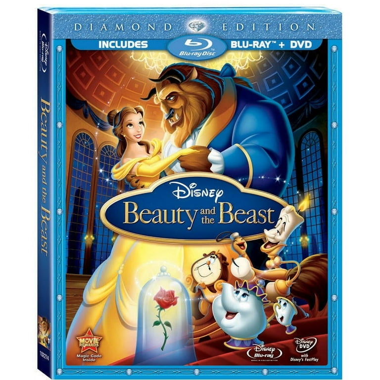 Beauty & the Beast (Blu-ray + DVD) - Walmart.com