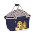 thumbnail image 1 of Beauty & the Beast - Metro Basket Collapsible Cooler Tote - Navy, 1 of 1