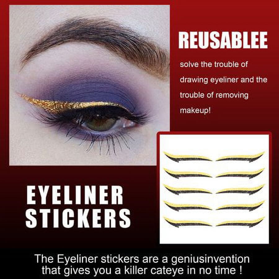 Beauty tools Reusable Eyeliner Stickers Reusable Eyeliner Sticke You