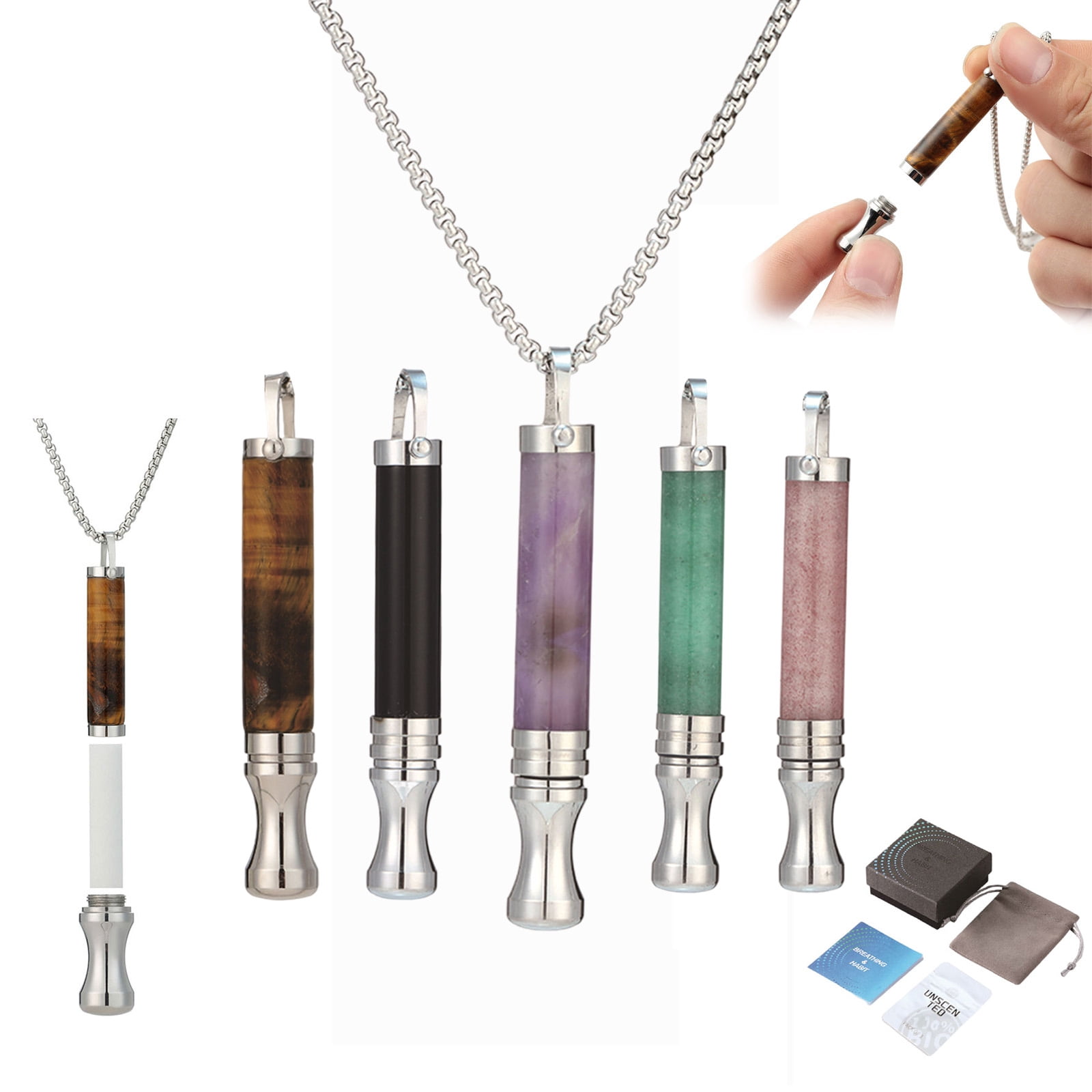vape rechargable Breathe Clear Resistance Necklace